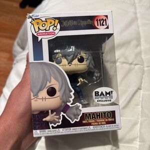 Funko Pop! Jujutsu Kaisen Mahito with Gray Hair and Black Outfit